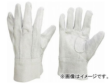 ミドリ安全 牛床革手袋 外縫 MT-152D-W(8192544) Beef floor leather gloves outer sewing