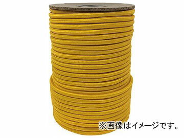 ^J S ^CgS[v{r 6Ӂ~50m CG[ RT-25(7948166) Rubber Tight Rum Rope Bobin Volume Yellow