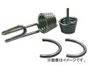 ユタカ 金具 ゴムロープ金具Bセット 平行金具♂♀各1 止金具2個 8〜5.6用 GA-02(7945591) Hardware rubber rope bracket set parallel for stops