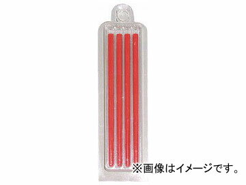 フエキ 建築用ソフトカラー鉛筆ホルダー替芯 赤 RSCH8-H(8185648) 入数：1PK(4本) Building soft color pencil holder replacement core red