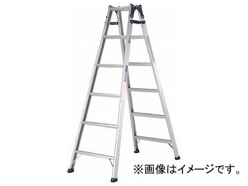 アルインコ 幅広踏ざん 55mm はしご兼用脚立PRS-W PRS180WA 8202632 Wide step Both ladder co standing