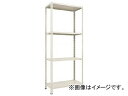 トラスコ中山 軽量棚 中棚ボルトレス型1200×300×2100 4段 ネオグレ L74V-14 NG(7799870) Lightweight shelf medium boltless type stage Neogure