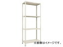 トラスコ中山 軽量棚 中棚ボルトレス型1800×600×2100 4段 ネオグレ L76W-14 NG(7799977) Lightweight shelf medium boltless type stag..