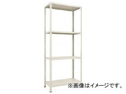 トラスコ中山 軽量棚 中棚ボルトレス型1800×300×2100 4段 ネオグレ L76V-14 NG(7799951) Lightweight shelf medium boltless type stage Neogure