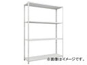 gXRR Z~{gXyʒI W1500~D300~H2100 4i WF SBL-7534-W(7786883) Semi Boltless Lightweight Shelf stage Color