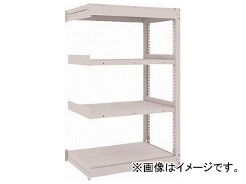 トラスコ中山 TUG型中量棚600kg 連結 1800×926×H1500 4段 TUG60056Z4B(7830912) type medium sized shelf consecutive consolidated steps