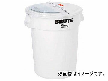 ラバーメイド ブルートコンテナ スライド式フタ スクープセット ホワイト 9G7301(8194630) Blue container slide lid scoop set whites