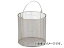 トラスコ中山 ステンレス洗浄カゴ 丸型 有効内寸142×142×146 TSM-1515N(8230642) Stainless steel cleaning basket round type effective inner dimensions