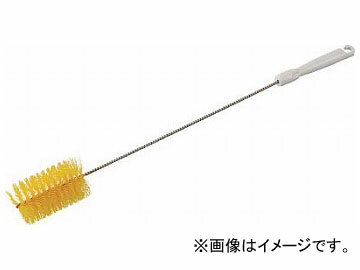 トラスコ中山 パイプブラシ 50mm HACCP対応 イエロー TPB-LH-Y(8191611) Pipe brush compatible yellow