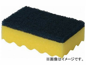 トラスコ中山 抗菌ハードスポンジ イエロー HS-Y(8191362) Antibacterial hard sponge yellow