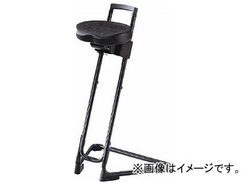 KAISER 立ち作業イス ブラック 583677(7994559) Standing Chair Black