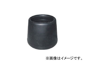 トラスコ中山 イス脚キャップ 12.7mm 黒 入数：1袋(4個) TRRCC127-BK(7993455) Chair leg cap black