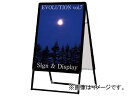 TOKISEI |X^[ObvX^hŔ p A^ B2ʃubN PGSK-B2RB(8190866) Poster grip stand sign indoor type double sided black