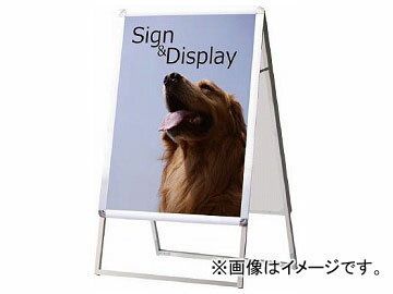 TOKISEI |X^[ObvX^hŔ p A^ B2ʃVo[ PGSK-B2RS(8190860) Poster grip stand signboard Indoor type Silver