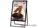 TOKISEI |X^[ObvX^hŔ P[Xt p A1ЖʃubN PGSKP-A1KB(8190879) Poster grip stand with signboard case indoor one sided black