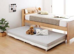 親子ベッド 薄型軽量ボンネルコイルマットレス付き 下段ベッド シングル ショート丈