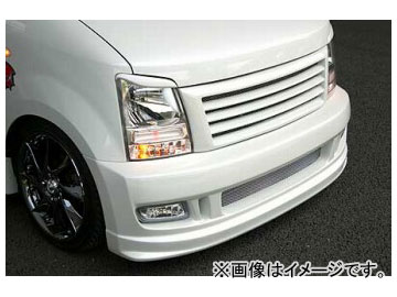 乱人 フロントバンパー＆フロントグリル(インナーネット付) スズキ ワゴンR MH21S Front bumper front grill with inner net