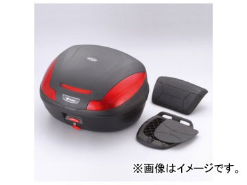 2輪 ワイズギア E47 リアボックス カラー：無塗装ブラック Q5K-YSK-046-001 rear box