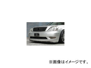 バタフライシステム GLANZ KRONE フロントハーフスポイラー（付加タイプ） トヨタ セルシオ 30 前期 Front half spoiler added type