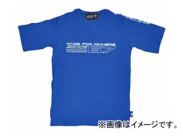 2輪 エルフ Tシャツ ブルー 選べる3サイズ ET-122