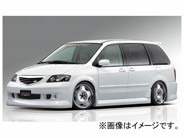 ケンスタイル EIK フロントバンパースポイラー マツダ MPV LW3W/LWFW 中期 2002年04月〜2003年09月 Front bumper spoiler