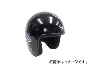 2輪 72JAM JET HELMET ジェットヘルメット JAM CUSTOM PAINTING JCP SPINDLE MB(ミッドナイトブラック) JCP-39 JAN：4562286790748