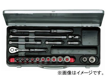 KTC 9.5sq.ソケットレンチセット［19点］ TB312X Socket wrench set points