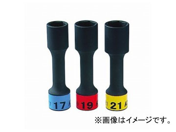 KTC 12.7sq.インパクトレンチ用ホイールナットソケットセット（ロング薄肉） TBP4903 Wheel nut socket set for impact wrench long flesh