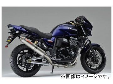 2輪 ヤマモトレーシング spec-A マフラー TI4-2-1 UP-TYPE チタン 品番：41202-21TTR カワサキ ZRX1200 DAEG 2009年 Scarf