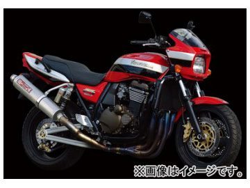 2輪 ヤマモトレーシング spec-A マフラー TI4-2-1 チタン 品番：41201-21TTB カワサキ ZRX1200 Scarf