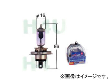 トヨタ/タクティー ヘッドランプ（ハイビーム）用バルブ ホワイトビームII H4（HB2） V9119-3029 入数：2個 ホンダ アクティ/ストリート アスコット/ラファーガ Valve for headlamps high beam