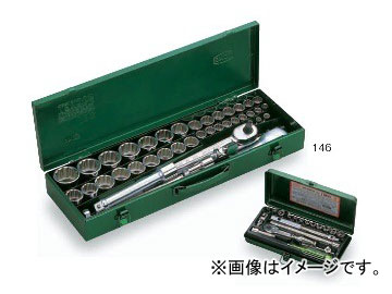 トネ/TONE ソケットレンチセット（フルセット） 65点 品番：146 Socket wrench set full