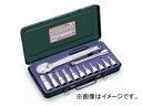 トネ/TONE 12.7mm（1/2”） ヘキサゴンソケットレンチセット 13点 品番：400M Hexagon socket wrench set