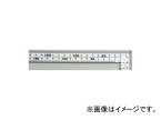 シンワ測定 曲尺厚手広巾 シルバー 50cm 表裏同目 8段目盛 JIS 11481 JAN：4960910114814 Shada thick width silver front and back sides same eyes stage