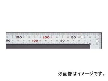 シンワ測定 曲尺厚手広巾 シルバー 30cm 表裏同目8段目盛マグネット付JIS 10425 JAN：4960910104259 Shadt scale thick width silver front and back sides same eye stage with magnet