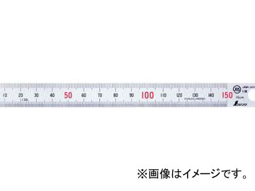 シンワ測定 直尺 シルバー 15cm 赤数字入 JIS 13005 JAN：4960910130050 Direct shaku silver Red characters
