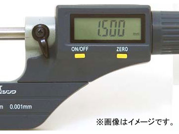 シンワ測定 デジタルマイクロメーター 0〜25mm 79523 JAN：4960910795235 Digital micrometer