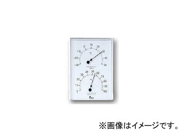 シンワ測定 温湿度計 角型 W-1 ホワイト 70510 JAN：4960910705104 Temperature and humidity meter White