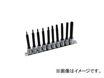 ġ Pro-Auto 3/8 DRIVE 10PC. 󥰥ڥӥåȥåȥϥ󥬡å No.113-32SB JAN4989530685382 Long Special Bit Socket hanger Set