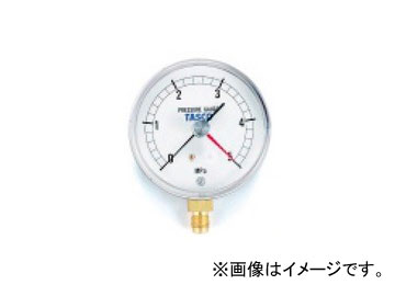 タスコジャパン 75φ圧力計（5.0Mpa 設置針式） TA148AF-250 pressure gauge installation needle type