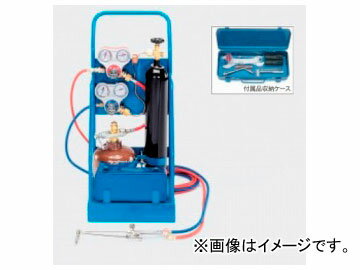 tool ツール 工具 整備 用品 TASCO 溶接機 たすこじゃぱん 空調冷凍機器 計測機器カート式であらゆる現場に持ち運び簡単！便利な収納ケース付。キャスター付なので移動も楽々。サイズ：720×380×290mm質量：26kgサンソボンベ：3.4L（0.5m3）アセチレンボンベ：3.6Lホース：4m溶接火口：＃200、＃450切断火口：No.1、No.2ホース接続：ネジ式※サンソ・アセチレンは充填されておりません。商品の詳細な情報については、メーカーサイトでご確認ください。