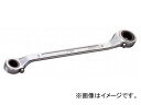 トップ工業/TOP ラチェットメガネレンチ RW-19×22 JAN：4975180396167 Ratchet glasses wrench