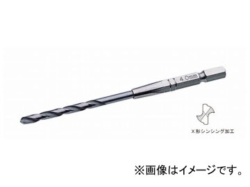 トップ工業/TOP 電動ドリル用六角シャンク鉄工ドリル ETD-9.0 JAN：4975180880840 Hexagon shank iron drill for electric drills