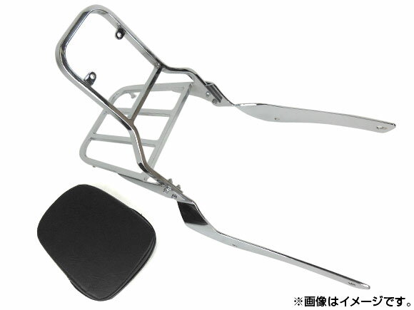 AP バックレスト リアキャリア付き AP-BP-K02 2輪 Backrest