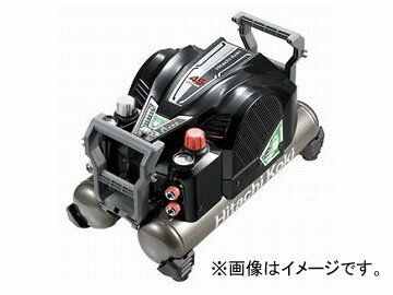 日立工機 高圧エアコンプレッサ（セキュリティ機能付） ブラック EC1445H2(B) High pressure air compressor with security function