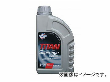 フックス エンジンオイル TITAN SUPERSYN LONGLIFE SAE 0W-40 20L A600889456 Engine oil