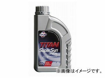 フックス エンジンオイル TITAN SUPERSYN LONGLIFE SAE 5W-40 1L A602003065 Engine oil