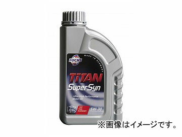 フックス エンジンオイル TITAN SUPERSYN SAE 5W-30 20L A78950308 Engine oil