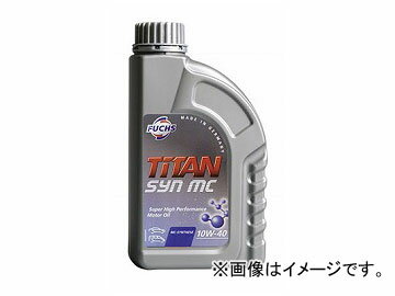 フックス エンジンオイル TITAN SYN MC SAE 10W-40 5L A601411717 Engine oil