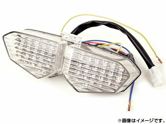 LEDテールランプ ヤマハ YZF R6/R6S 2003年〜2008年 クリア AP-BP-178-CL 2輪 tail lamp